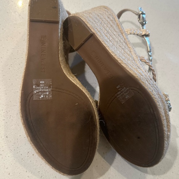 Nine West Braided Wedge Sandal - Picture 2 of 3